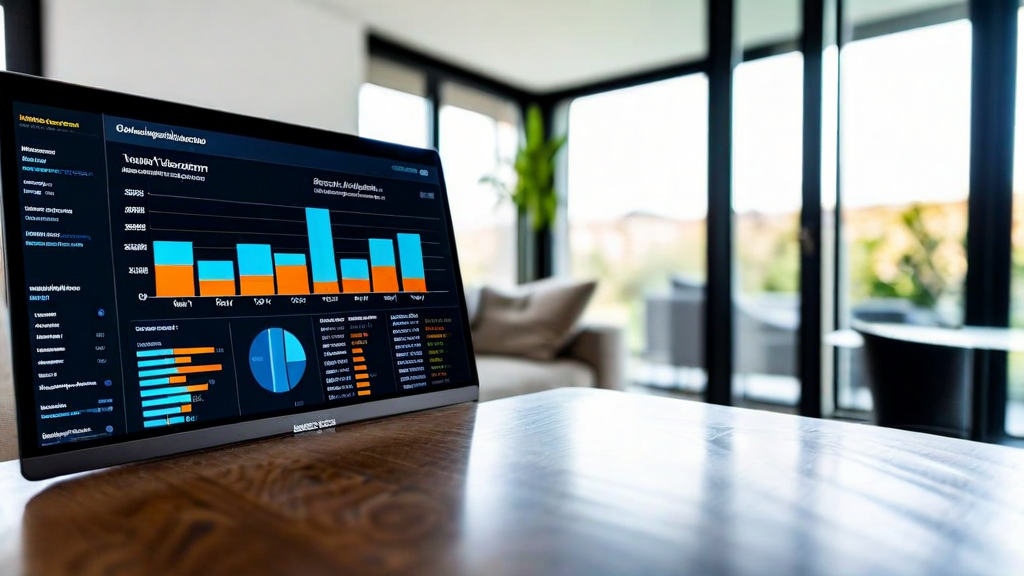 AI property valuation dashboard